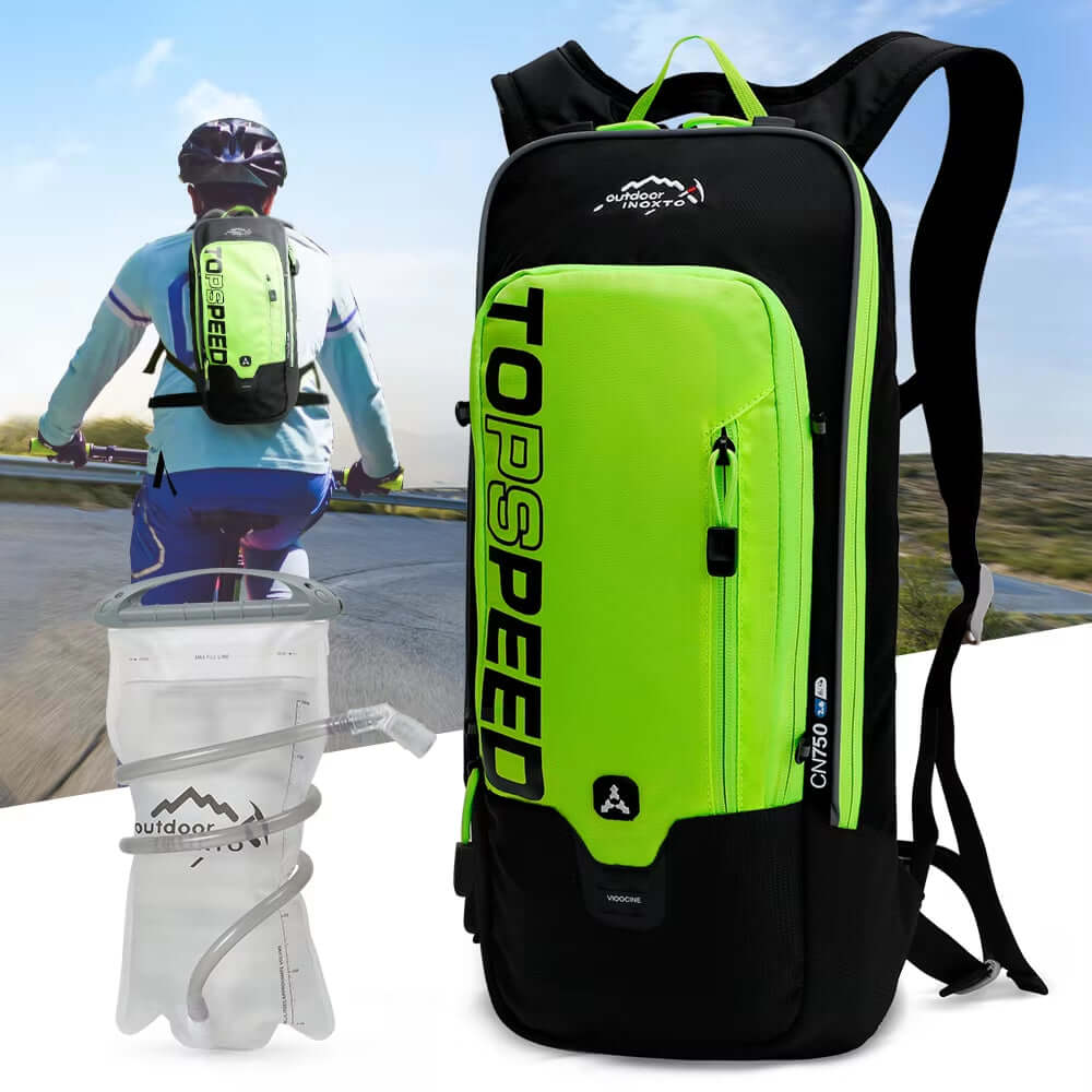 6L Men'S and Women'S Cycling Bag for Cycling Waterproof and Breathable Bicycle Backpack, Bicycle Water Bag, Bicycle Helmet