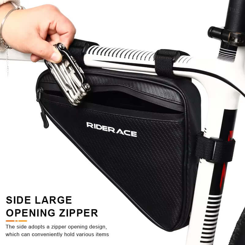 Waterproof Cycling Tube Bags 3L MTB Road Bike Triangle Bag Cycling Frame Front Bags Repair Tools Pannier Bicycle Bag